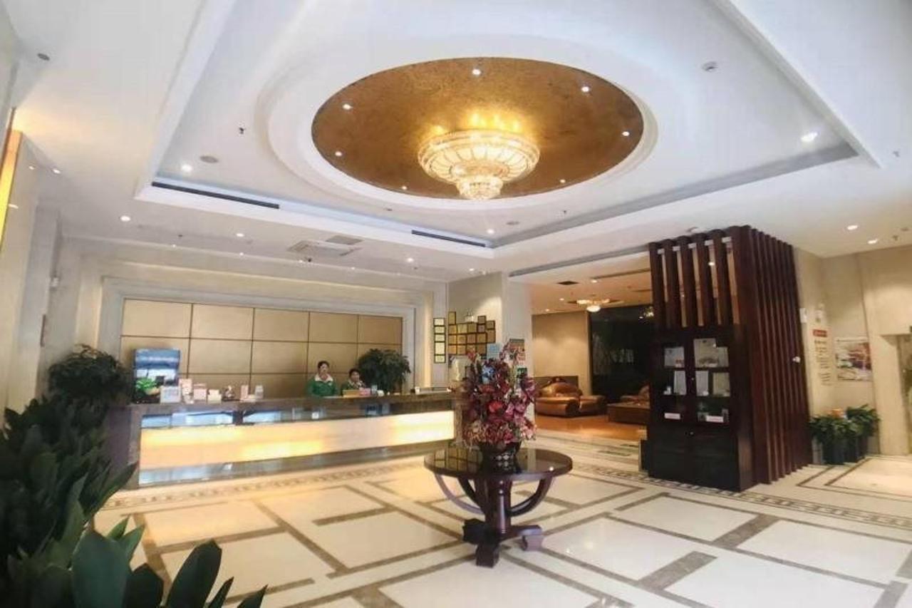 Greentree Inn Jiangsu Wuxi Jiangyin Zhouzhuang Shiji Avenue Business Hotel Dış mekan fotoğraf