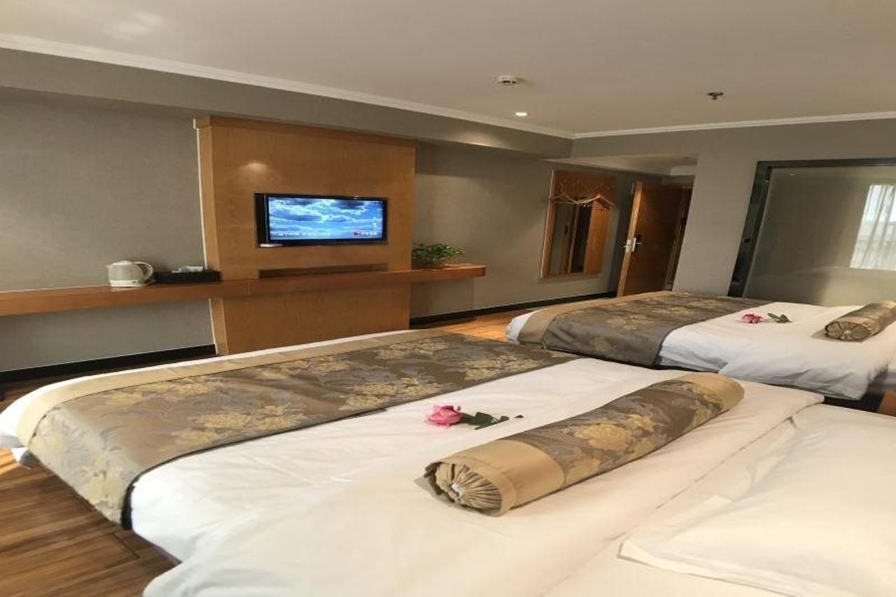 Greentree Inn Jiangsu Wuxi Jiangyin Zhouzhuang Shiji Avenue Business Hotel Dış mekan fotoğraf