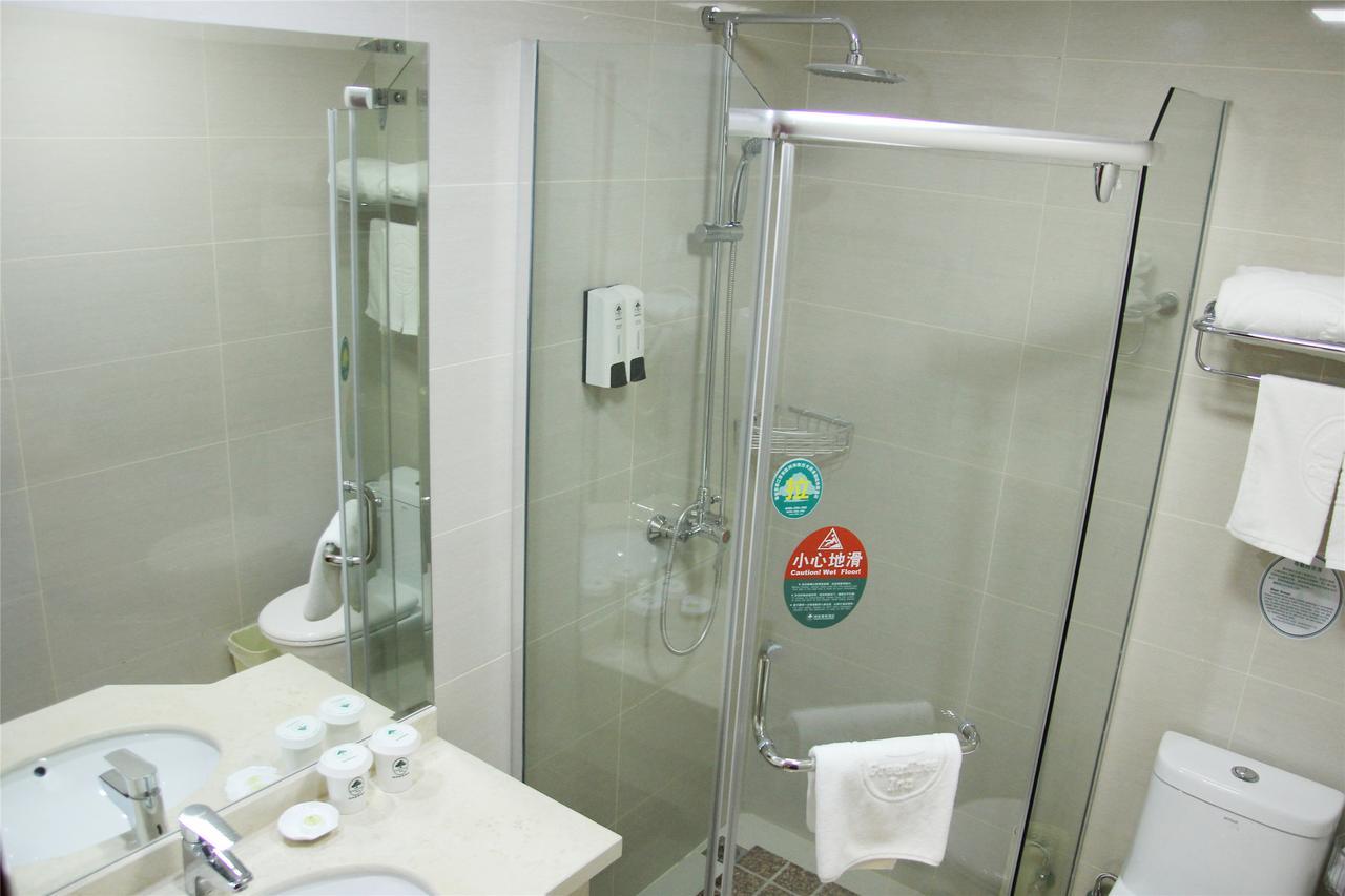 Greentree Inn Jiangsu Wuxi Jiangyin Zhouzhuang Shiji Avenue Business Hotel Dış mekan fotoğraf