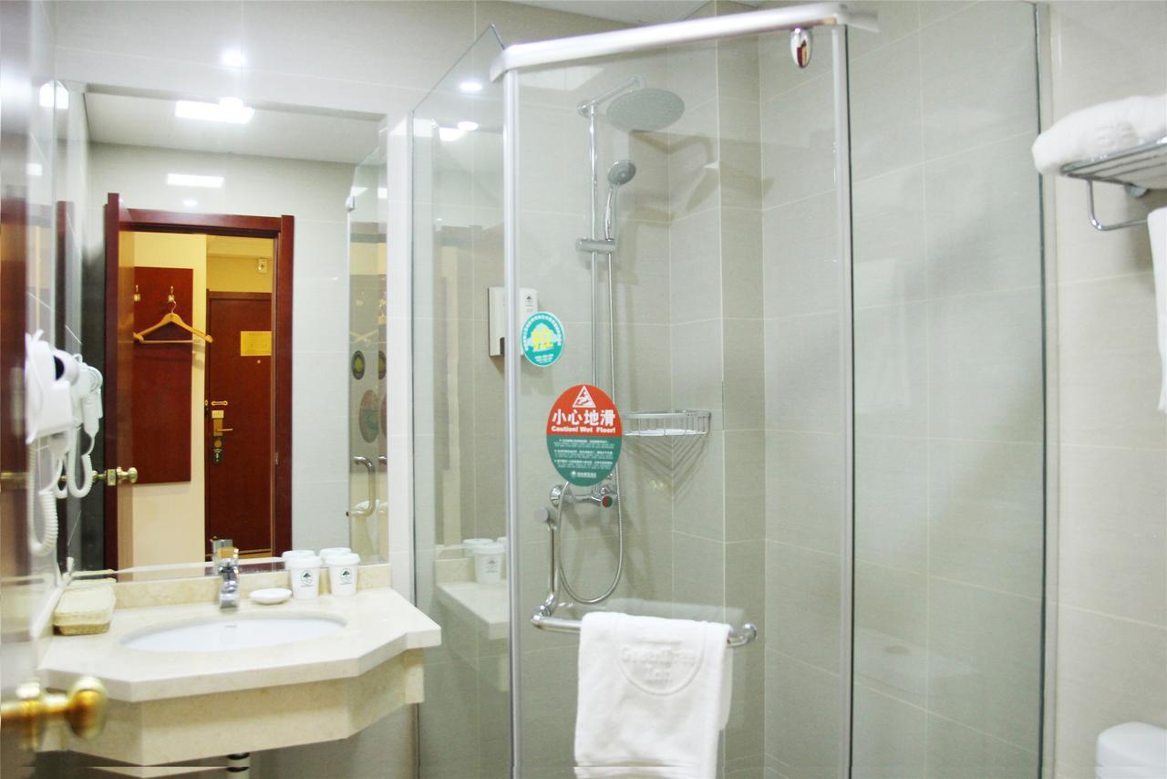 Greentree Inn Jiangsu Wuxi Jiangyin Zhouzhuang Shiji Avenue Business Hotel Dış mekan fotoğraf