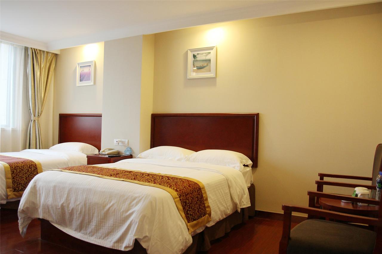Greentree Inn Jiangsu Wuxi Jiangyin Zhouzhuang Shiji Avenue Business Hotel Dış mekan fotoğraf