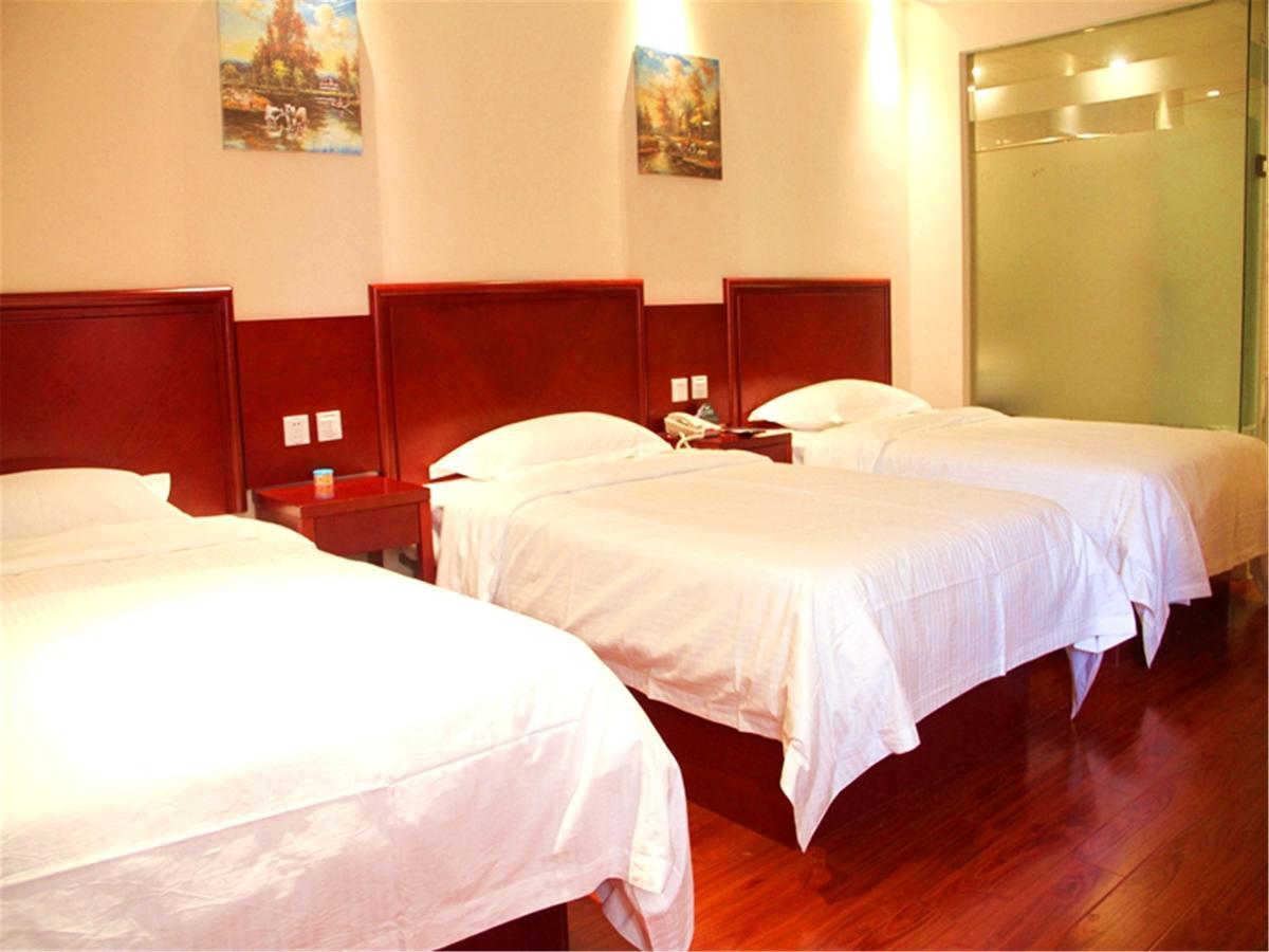Greentree Inn Jiangsu Wuxi Jiangyin Zhouzhuang Shiji Avenue Business Hotel Dış mekan fotoğraf