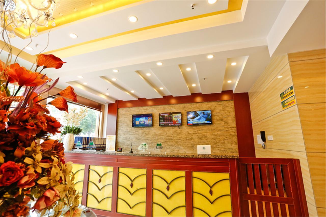 Greentree Inn Jiangsu Wuxi Jiangyin Zhouzhuang Shiji Avenue Business Hotel Dış mekan fotoğraf