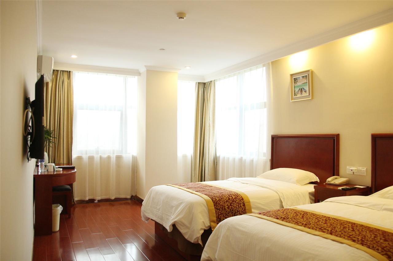 Greentree Inn Jiangsu Wuxi Jiangyin Zhouzhuang Shiji Avenue Business Hotel Dış mekan fotoğraf