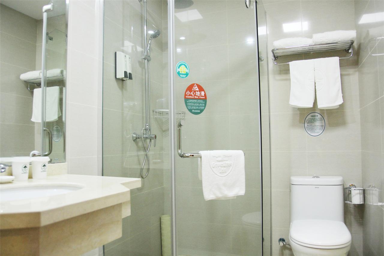 Greentree Inn Jiangsu Wuxi Jiangyin Zhouzhuang Shiji Avenue Business Hotel Dış mekan fotoğraf